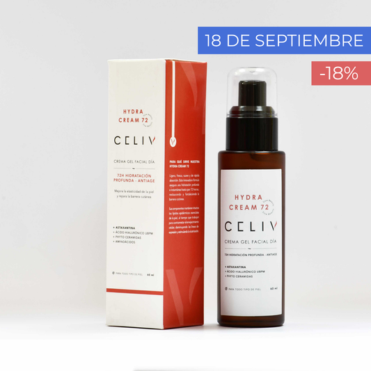 Crema Facial Hidratante AM - Hydra Cream 72  [60 ml]