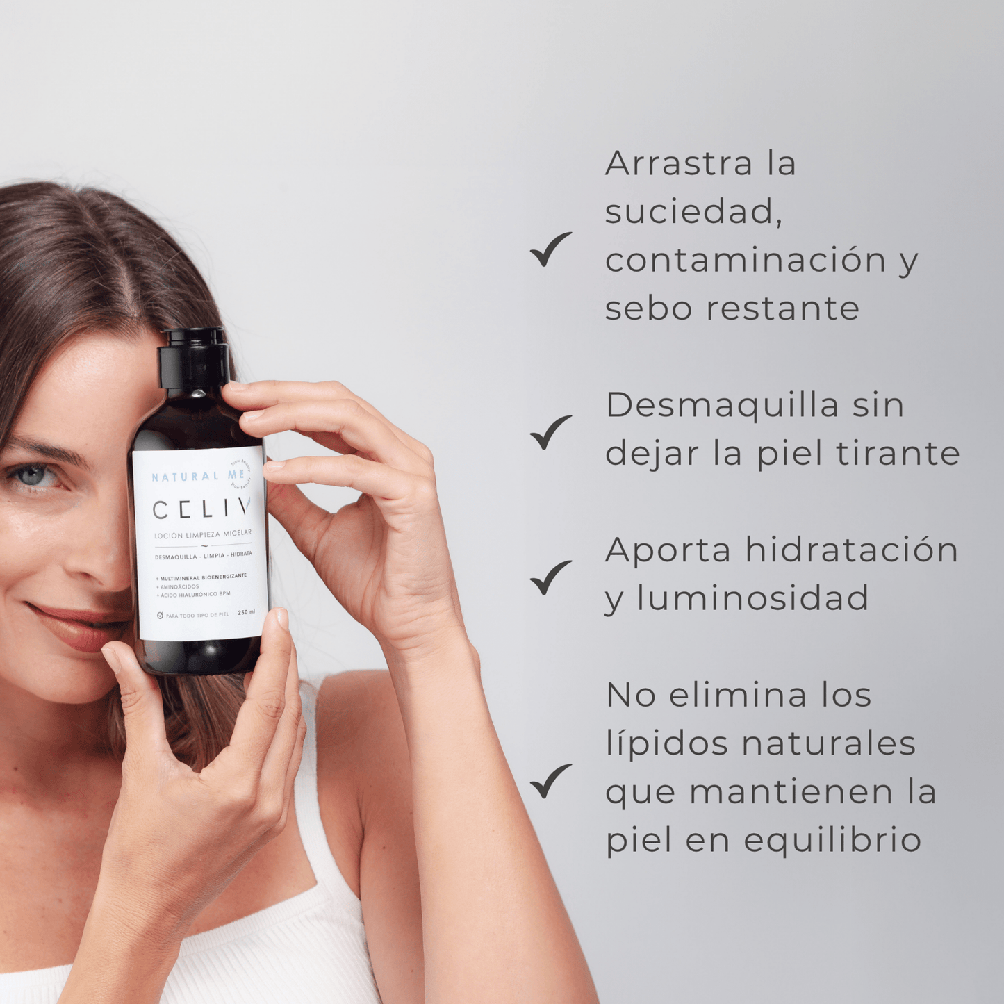 Agua Micelar - Natural Me [250 ml] - CELIV