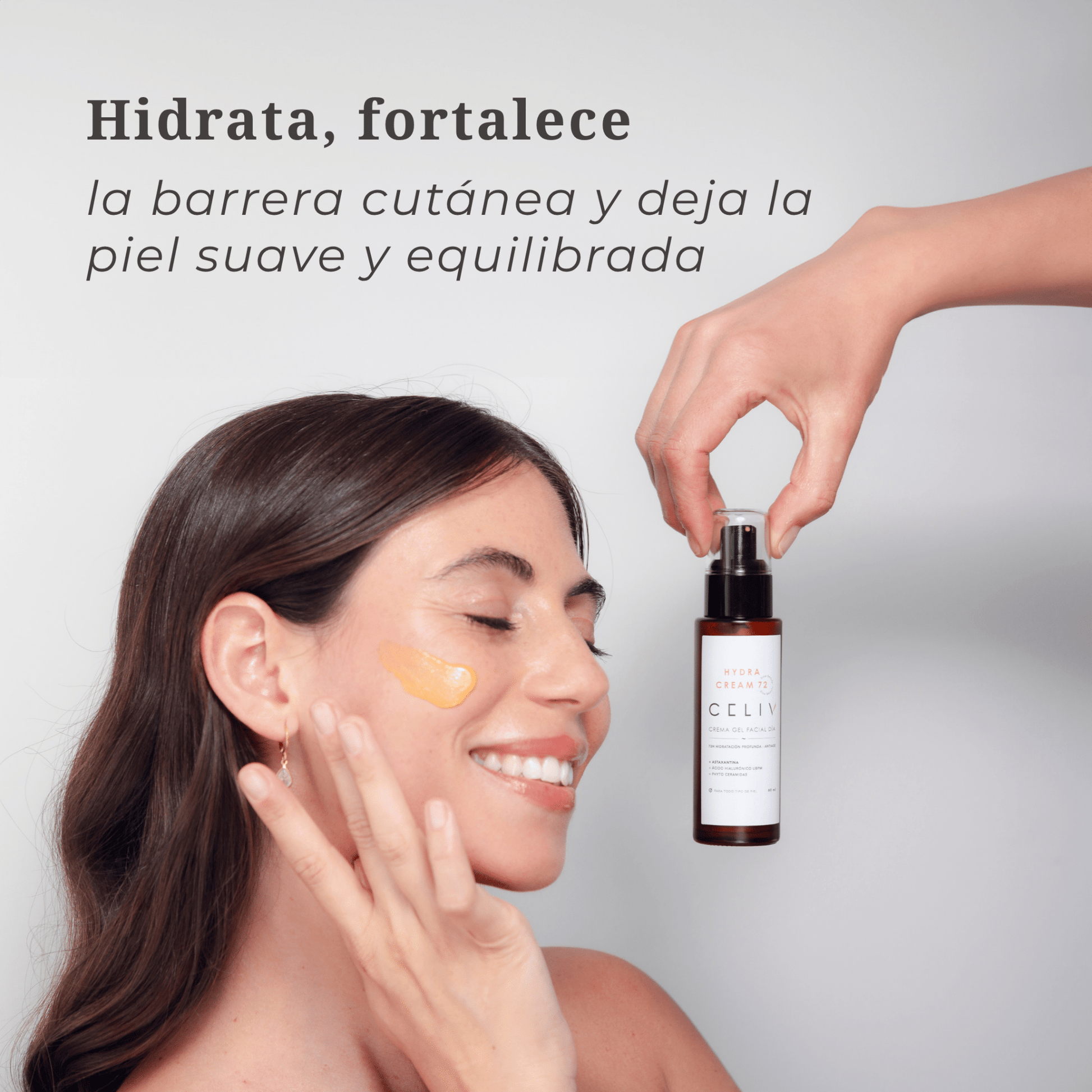 Crema Facial Hidratante AM - Hydra Cream 72 [60 ml] - CELIV
