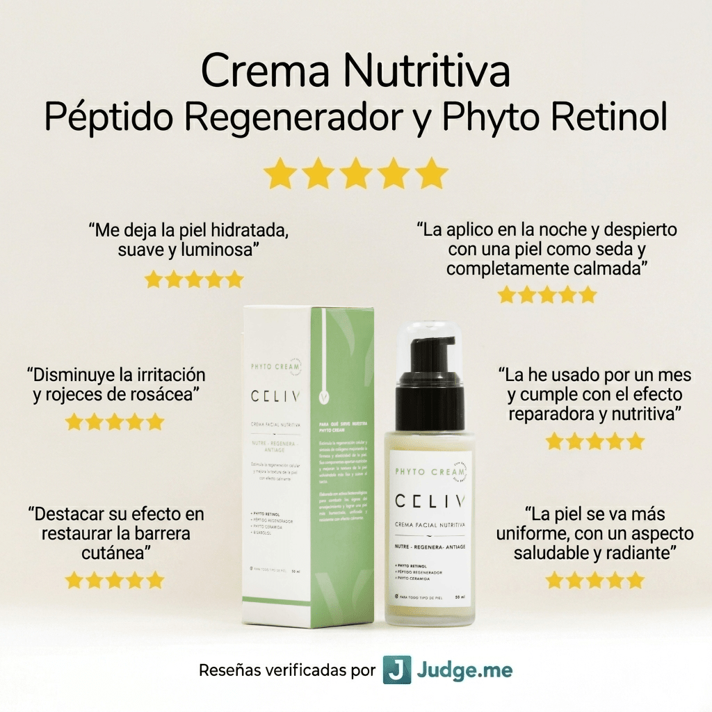 Crema Facial Nutritiva PM - Phyto Cream [50 ml] - CELIV