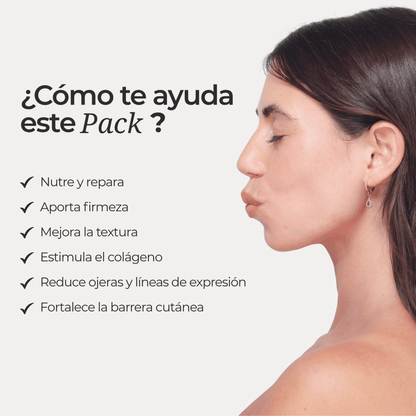 PACK REPARADOR: Contorno de Ojos + Crema Nutritiva PM - CELIV
