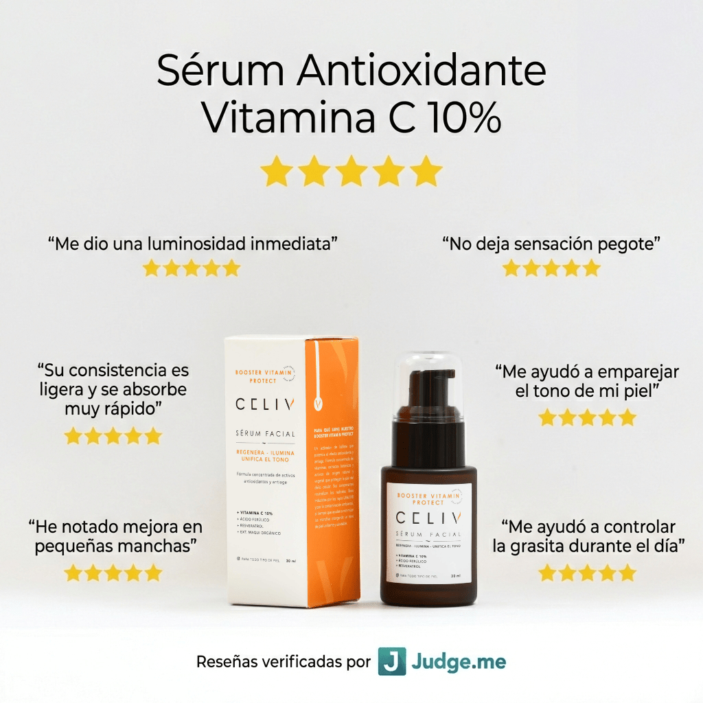 Sérum Antioxidante Vitamina C - Booster Vitamin Protect [30 ml] - CELIV
